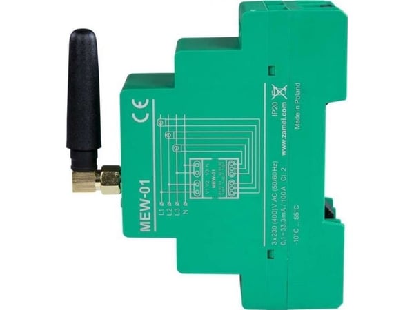 SUPLA Sähkövalvontamonitori WI-FI 3F+N MEW-01 SPL10000009