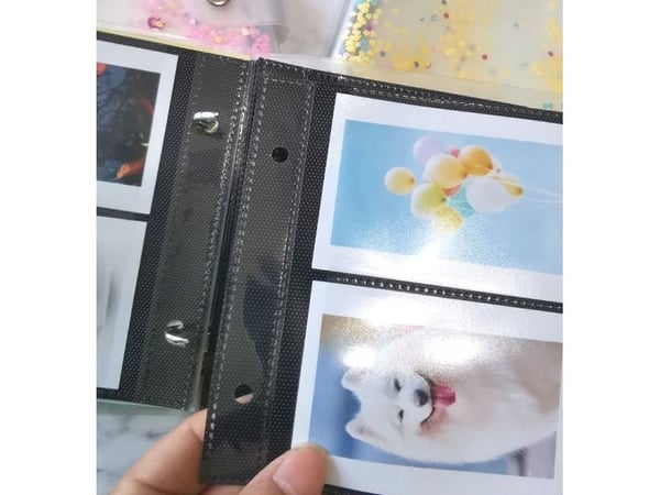 LoveInstant album for bilder 100 stk til Fujifilm INSTAX Mini 11 / 90 / 9 / 8 / 7 / Geometria