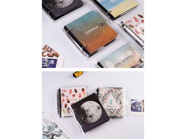 LoveInstant valokuva-albumi 100kpl Fujifilm INSTAX Mini 11 9 8 7 90 / Moonille