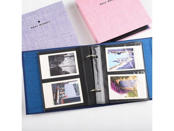 LoveInstant album liten for 100 bilder til INSTAX Mini 7/8/9/11/90 / rosa