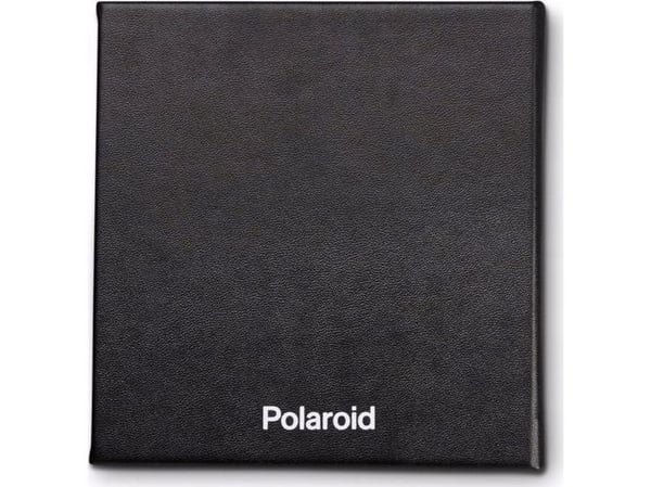 Polaroid Photo Album Small Black, Musta, Pahvi, Polyuretaani, 40 arkkia, Täydellinen sidonta, 89 x 108 mm, Musta