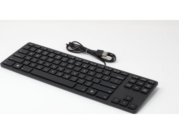 Matias RGB Backlit Wired Aluminum Tenkeyless - Tangentbord - bakgrundsbelyst - USB - amerikansk - svart aluminium