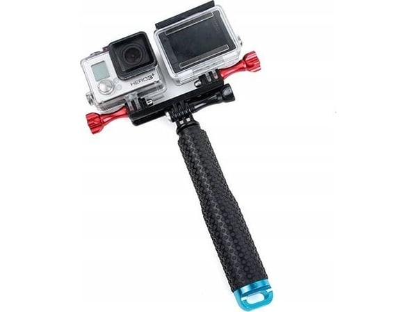 Xrec feste for skinne til to 2 kameraer til GoPro Hero 7 6 5 + 4 3+ 3 2
