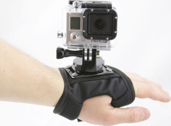 Xrec håndleddsstropp-feste 360 grader for GoPro 7 6 5 4 3 2 / Sjcam / Xiaomi