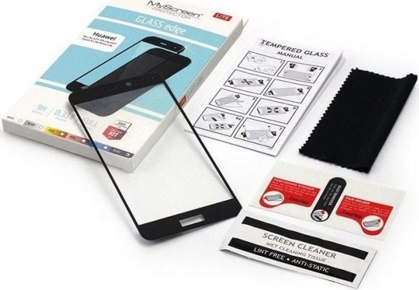 MyScreen DIAMOND GLASS LITE full lim sort beskyttelsesglass til Apple iPhone X/Xs/11 Pro