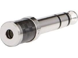 Furutech AV-sovitin ADL Jack 3.5mm - Jack 6.3mm musta