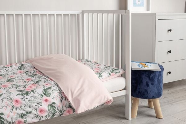 Sensillo sengetøy 2 deler rosa 100x135 cm 4363 / 5770