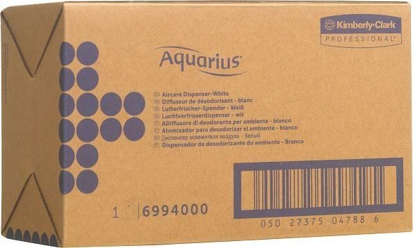 Kimberly-Clark Professional AQUARIUS - Luftrenardispenser - plast - vit