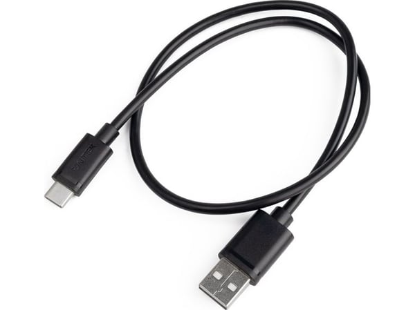 Unitek USB-A til USB-C-kabel 0,5 m svart (Y-C481BK)