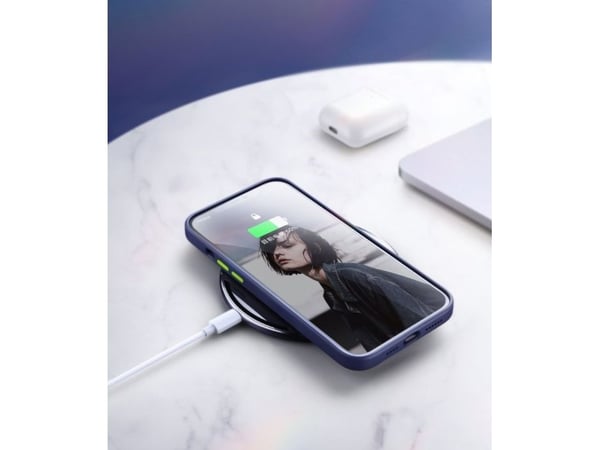Joyroom Joyroom Color Series beskyttelsesveske for iPhone 12 Pro Max blå (JR-BP800)