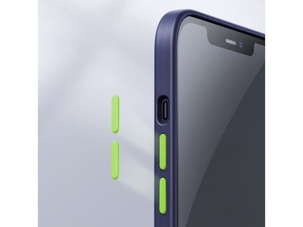 Joyroom Joyroom Color Series beskyttelsesveske for iPhone 12 Pro Max blå (JR-BP800)