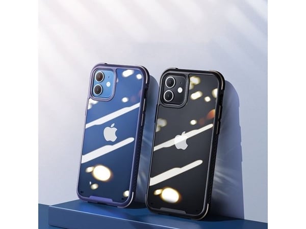 Joyroom Frigate Series slitesterkt hardt deksel til iPhone 12 Pro Max svart (JR-BP772)