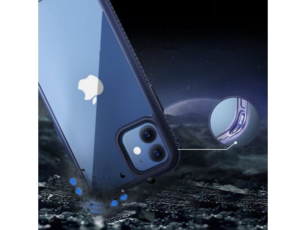 Joyroom Frigate Series slitesterkt hardt deksel til iPhone 12 Pro Max svart (JR-BP772)