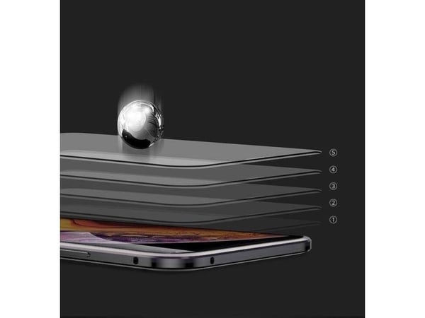 Wozinsky helmagnetisk deksel i hel kropp (foran og bak) med innebygd glass til Vivo X60 - svart-transparent