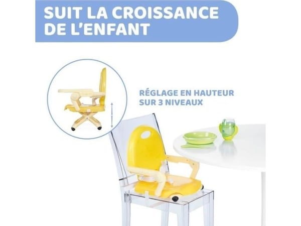 Chicco Pocket Snack Saffron matkaruokintatuoli