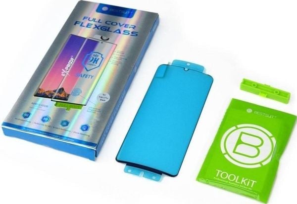 3D Edge Nano Flexi Glass hybrid skjermbeskytter med ramme til Xiaomi Mi 11 - transparent