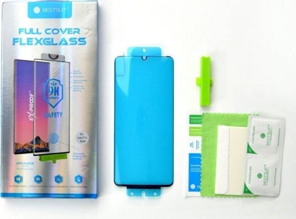 3D Edge Nano Flexi Glass hybrid skjermbeskytter med ramme til Xiaomi Mi 11 - transparent