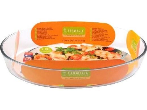 Termisil ugnsfast ugnsform oval 1,8 l