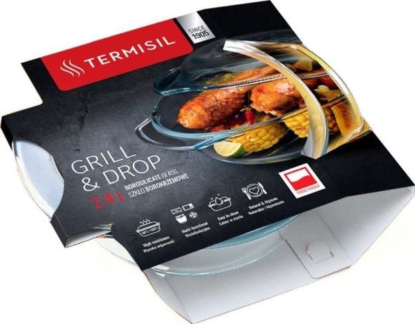 Termisil Grill and Drop 2,4 l kuumankestävä astia