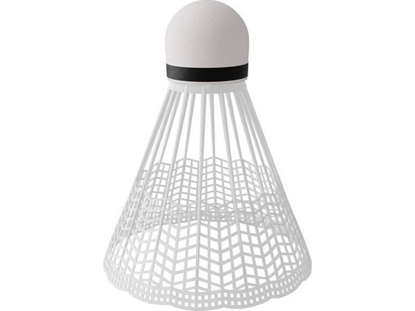 Nils Extreme NBL6193 nylon badmintonfjær, ugjennomsiktig LED, 3 stk