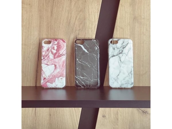 Wozinsky marmor TPU-deksel til Xiaomi Poco M3 / Xiaomi Redmi 9T - rosa