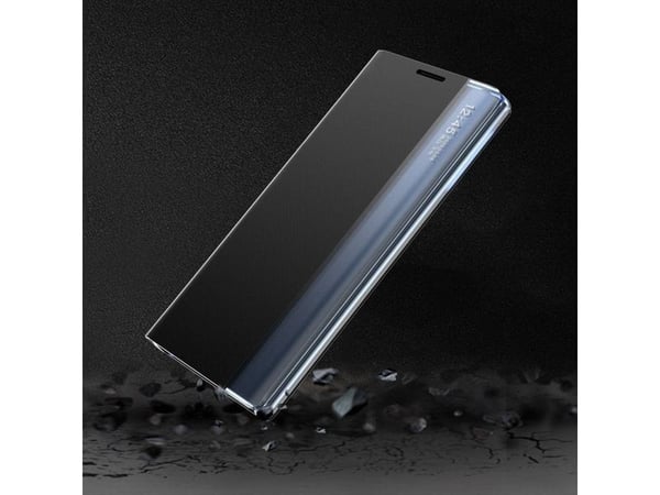 Hurtel Sleep Case älykäs flip cover kotelo Xiaomi Redmi K40 Pro+ / K40 Pro / K40 / Poco F3 sininen