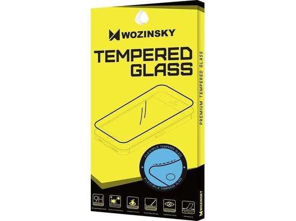 Wozinsky Wozinsky Full Cover Flexi Nano Glass Film Herdet glass med ramme Samsung Galaxy A42 5G Transparent
