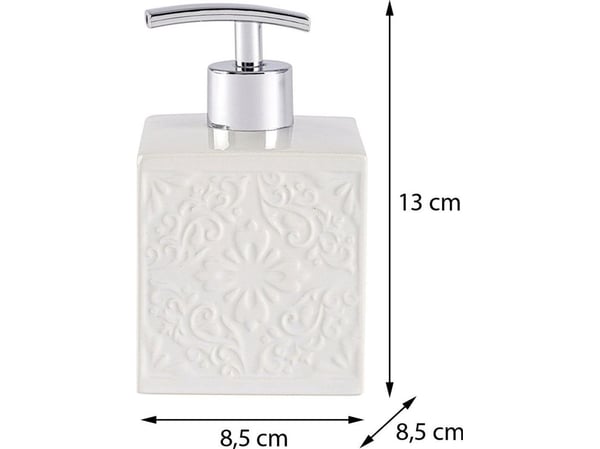 Wenko såpedispenser Cordoba Hvit såpedispenser 500 ml