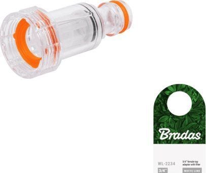Bradas 3/4" liitin suodattimella /BS WL-2234
