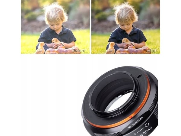 K&F adapter for Olympus Micro 4/3 M4/3 til Nikon G F Ai / KF06.454
