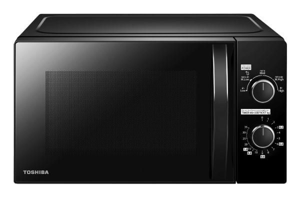 Toshiba MWP-MM20P, Pöytämalli, Solo-mikroaaltouuni, 20 L, 1050 W, Rotaatio, musta