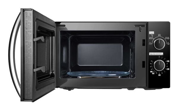 Toshiba MWP-MM20P, Pöytämalli, Solo-mikroaaltouuni, 20 L, 1050 W, Rotaatio, musta