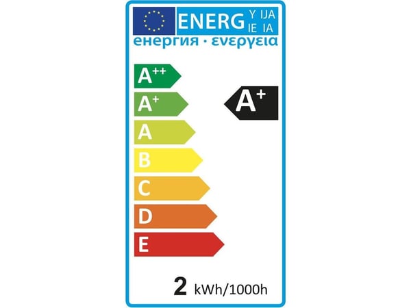 Atmosphera dekorativ LED-pære ravfarget strømsparende ST64 4W