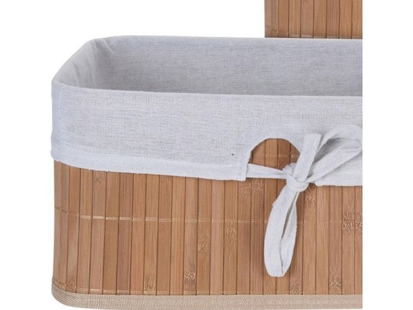 H&amp;S Decoration bambukorit 3 kpl beige