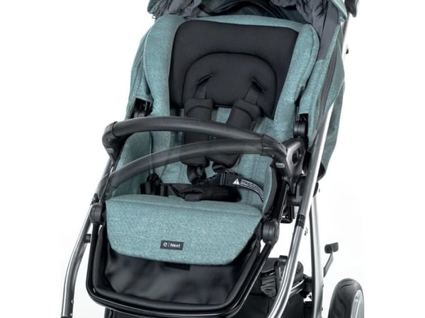 Barnevogn Espiro, 2-i-1 Espiro NEXT 2.1 07 MELANGE GRAY CENTER GEL