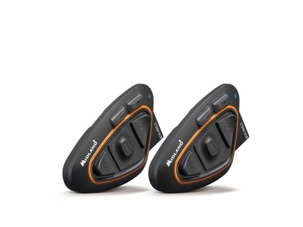Midland BTX1 PRO S-TWIN intercom for motorsykkel for 2 hjelmer