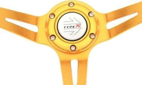 MTuning ratt Pro ratt 350 mm offset: 80 mm Svart skinn