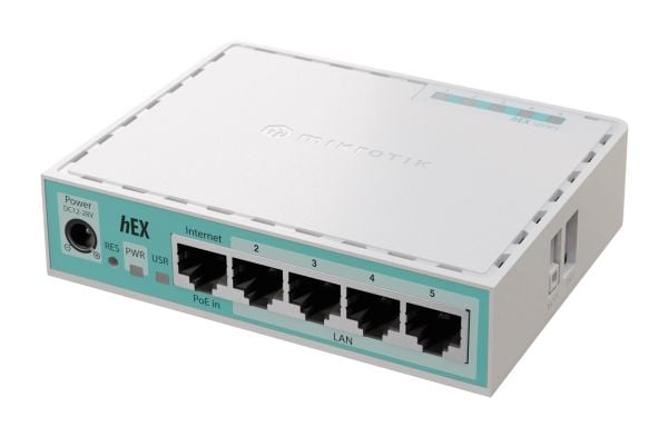 VERKKOREITITIN 10/100/1000M 5P HEX E50UG MICROTIK
