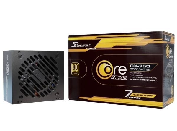 Seasonisk strømforsyning 850W Core GX-850 Modular ATX3.1 (80+gull)