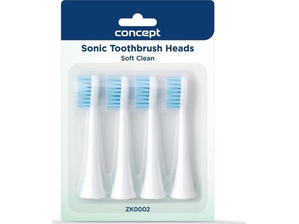 Concept head for ZK0002 sonic toothbrush 4 pcs.