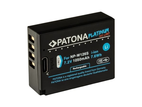 PATONA 1397, Fujifilm, 1050 mAh, 7,2 V, Lithium-Ion (Li-Ion)