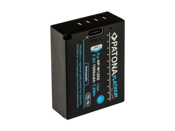 PATONA 1397, Fujifilm, 1050 mAh, 7,2 V, Lithium-Ion (Li-Ion)