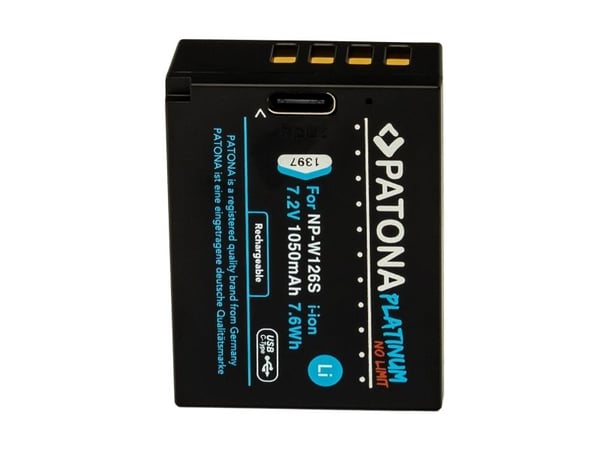 PATONA 1397, Fujifilm, 1050 mAh, 7,2 V, Lithium-Ion (Li-Ion)