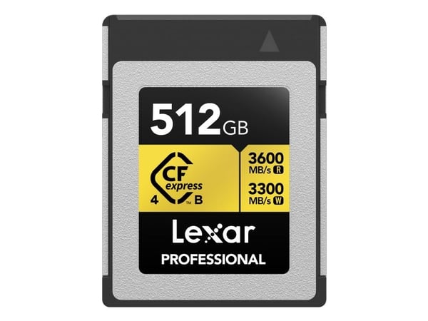Lexar CFexpress 4.0 Pro Gold R3600/W3300 512GB