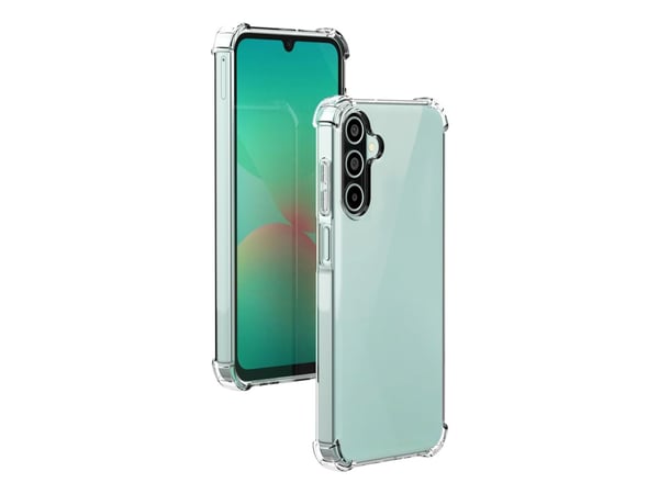 Samsung GP-FPA266AEC - Baksidedeksel for mobiltelefon - termoplast-polyuretan (TPU) - gjennomsiktig - for Galaxy A26