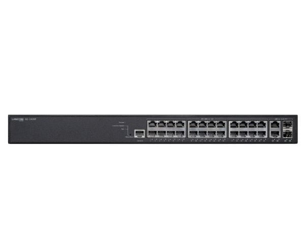 LANCOM GS-2426P - Switch - Styrt - 24 x 10/100/1000 (PoE+) + 2 x 1 Gigabit SFP + 2 x kombo Gigabit SFP/RJ-45 - stasjonær, rackmonterbar - PoE+ (185 W)