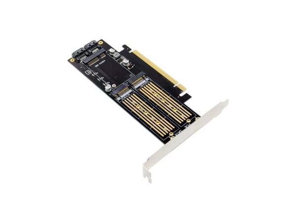 InLine 76660T, PCIe, M.2, mSATA, Hankoppling, Taiwan, 3.3 V, -40 - 85 ° C
