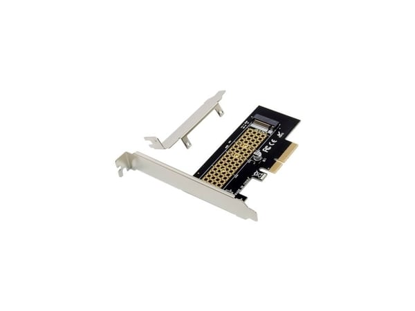 InLine 76660V, PCIe, M.2, Hankjønn, PCIe 3.0, Taiwan, 4 Gbit/s