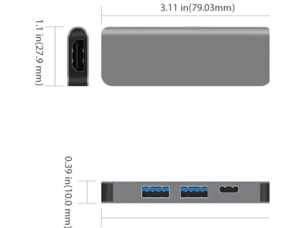 Jcpal Linx USB-C Station/Replicator (JCP6189)