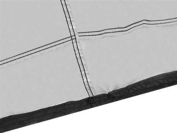 Trekk til hengestol 155 x 225 x 155 cm, svart